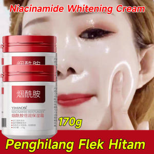 Cream Penghilang Flek Hitam Niacinamide Whitening Cream 170g Krim Pemutih Niacinamide Pelembab Wajah Pemutih Anti Aging Perbaikan Night Cream