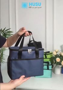 Túi giữ nhiệt + 2 đá khô trữ lạnh 12 tiếng ủ 4 tiếng cách nhiệt chống thoát hơi 99%
