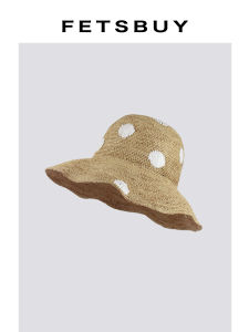 Foldable Large Brim Straw Hat
