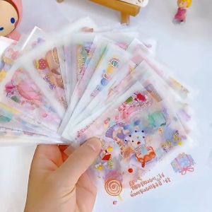 COD 1 SET 50 LEMBAR STICKER AESTHETIC DIY / STICKER LUCU IMUT