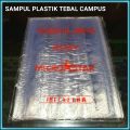 10 Lembar Sampul Plastik Mika Tebal Buku Tulis Campus / Kampus. 