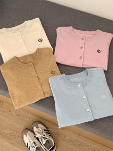 Cozydays Soft Cloud Knitted Cardigan Short College Style Womens Sweater Autumn Fashion Sweet Regular Fit Long Sleeve Top