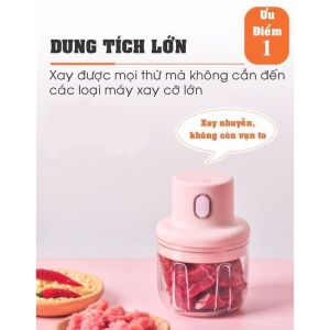 Máy xay tích điện dung tích lớn 250ml