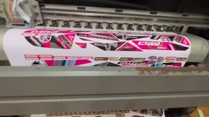 Mio Sporty Gas tank High-Quality Decals and Stickers (one garage)