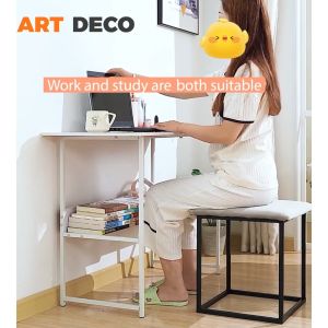 Computer Table Student study Table simple modern writing desk meja jepun living room furniture Home Office Table Computer Desk Big Besar Meja Komputer