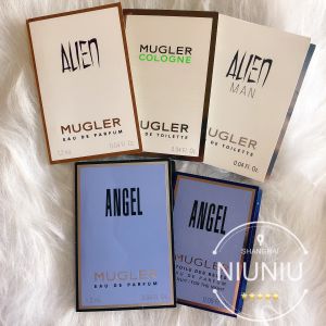 ตัวอย่างน้ำหอม Thierry Mugler Alien ผู้หญิง EDP ขนาด 12 มล กลิ่นดอกบัวหลวง กลิ่นไม้จันทน์ และกลิ่นซีดาร์วูด ติดทนนาน