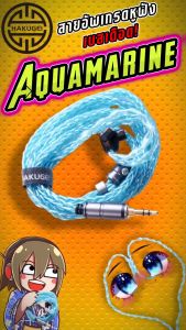 [-ประกันศูนย์ไทย-] Hakugei Aquamarine สายหูฟัง ระดับเทพ ทำด้วยมือทุกขั้นตอน [Drizzy Exclusive]