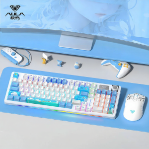 AULA | Wireless Triple-Mode Gaming and Office Mechanical Keyboard and Mouse Set