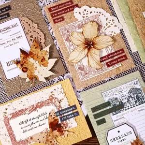 10pcs/lot Memo Pads Material Paper handmade Junk Journal Scrapbooking Cards Background Decoration stationery