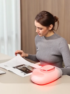 Electric Hand Massager Hot Temperature Compress Finger Joint Massager Imitation Human Hand Kneading