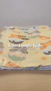 LOOPIE KIDS - KAOS ANAK MOTIF ALL COWOK CEWEK BAHAN KATUN NYAMAN DAN LEMBUT - KAOS ANAK - BAJU ANAK - BAJU BAYI