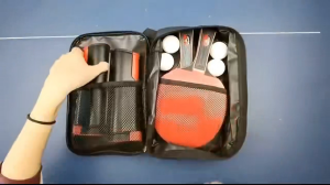 New Model Ping Pong Racket Suite2 With Net Holder Includesfour balls and a net frame and one paddles.Suitable for family entertainment