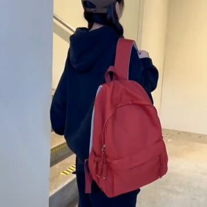 Balo Ulzzang Hàn Quốc trơn đi học đẹp rẻ cho nam nữ học sinh cấp 2 3 thời trang đơn giản cỡ lớn xinh