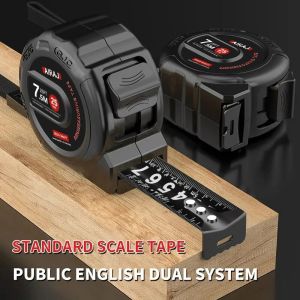 AIRAJ 3/5/7.5m Tape Measure High Carbon Steel Thickened Frosted Anti Drop Shell High-Precision Portable Manual Measuring Tool