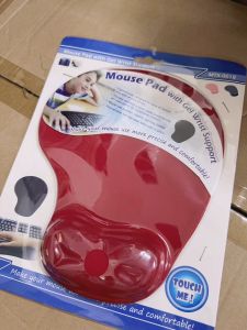 Small Foot Mouse Pad Computer Game Creative Silicone Hand Support Wrist Mouse Pad