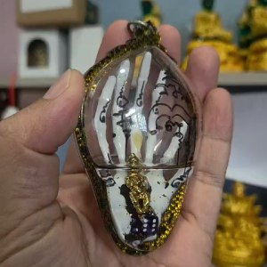 Trọn Bộ Mặt Dây Truyền Bàn Tay Ước Nguyện Càu May Kích Thước 8 cm Thái Lan ( Đã Trú nguyện)