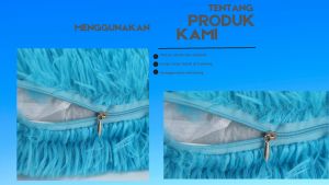 Sarung Bantal Bulu Kursi/Sofa Ukuran 40x40cm Elastis Glossy LP