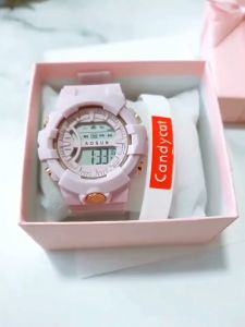 Fashion Sports Watches for Women Men Electronic Multi-functional Sporty Watch Led Digital Rubber LED Digital Electronic Watch Student Gift
