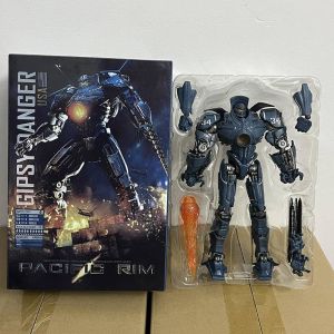 18cm Pacific Rim Figure Gipsy Avenger Action Figure Glowing Luminous Figurine Collection Model Doll Toy Room Desk Ornament Kid Gift