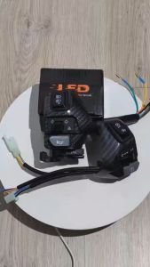 Yamaha Lc135 V1 V2 V3 V4 V5 V6 Y15zr Srl115fi Double Signal Handle Switch & Engine on off Switch Button Hs103