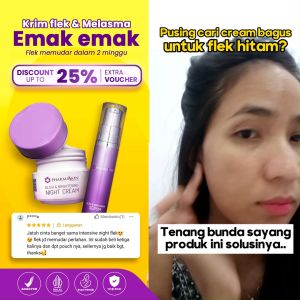 Pharmaskin Paket flek Hemat Treatment melasma Series Siang + Malam