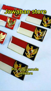 Pin Garuda Paskibra Merah Putih MPG: Aksesori Paskibra yang Wajib Dimiliki