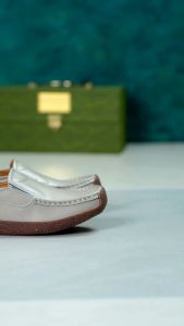 Womens Soft Cowhide Casual Shoes For Women Loafer Shoes Leather Slip Ons Moccasins Topsider Ladies Flat Shoes