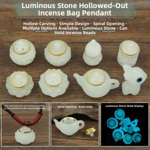 Glowing Hollow Locket Pendant