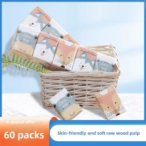 Portable Travel Handkerchiefs: 30 Packs Life Use Paper Products