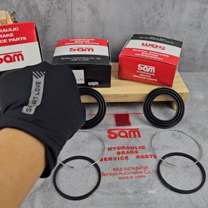 SIL SEAL PISTON REM CAKRAM RODA DEPAN DAIHATSU XENIA LAMA KIRI KANAN 1SET SAM