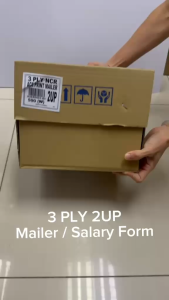 ACE Mailer Form 3PLY 2UP NCR Mailer Form / Payslip Computer Form / Salary Computer Form / Slip Gaji (500Fans/box) 1000Sets