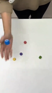 5pcs Gong-gi Korean Jack Stone Gonggi Game Set Pebbles Set Gong-gi Stone Throwing Catching Game Hand Eye Coordination