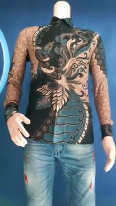 kemeja batik murah bayar ditempat hem mikro terlaris
