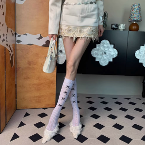 Summer Thin Lace French Retro Anklet Socks