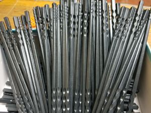 Combo 500 đôi Đũa nhựa phíp đen kháng khuẩn an toàn (Đũa ko vỉ)