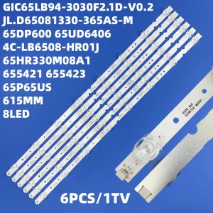 LED strip for Thomson 65P65US TCL 65DP600 65S425TMBA 65EP660 L65P65US 65S421 65HR330M08A1 4C-LB6508-HR01J PF01J 65ud6326