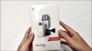 🇹🇭【อุปกรณ์ของแท้】SJCAM รุ่น C100+ 4K WiFi Sport Action Camera กล้องกันน้ำ กล้องแอ็คชั่น กันน้ำได้ลึก 30 เมตร อปุกรณ์ครบชุด Gopro พร้อมติดตั้งหมวกกันน็อคมอเตอร์ไซค์และเคสก