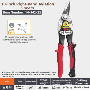STANLEY | Industrial Aviation Shears Steel Cutting Specialty