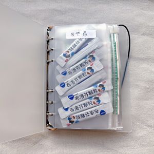 Portable Travel Medicine Storage Organizer for Overseas Students Drug Dosing Bag Household Use Medicine Box