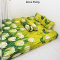 Sprei Murah LIME TULIP &   LUPPINE & NOLA & PURPLE TULIP & TULIP Delight & PURPLE DELIA & Flamingo Semangka & Sakura. 