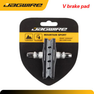 1Pair Jagwire JS908T Mountain Sport Brake Pads v Brake ALL-WEATHER Bicycle Brake Pads For Shimano/SRAM System Durable Cycling