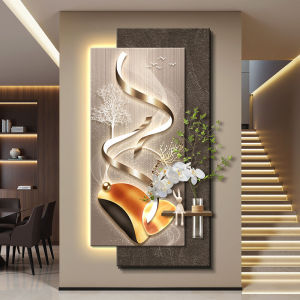Led Light Abstract Wall Art