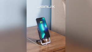 JSAUX Premium Aluminum Mobile Phone Stand 8mm Super Slim Tablet Holder Portable Lightweight Travel-Friendly Dock