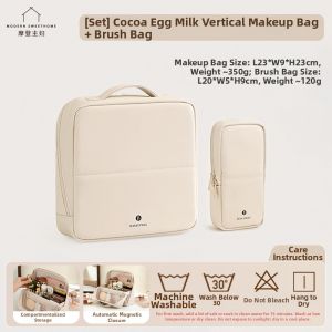 MODERN SWEETHOME | Upright Cosmetic Bag Large Capacity