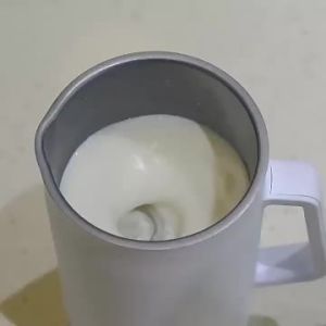 LENODI 400W Electric Milk Frother | Hot Cold Foamer & Hot Chocolate Maker | Quiet Double-Wall Insulated Design