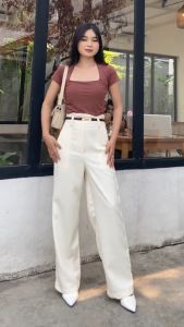 CORDELIA ID - CELANA KANTOR WANITA DIORA PANTS FORMAL KERJA SLIMFIT BAHAN DASAR SEMI WOL LUXURY SIZE S M L XL