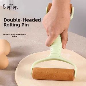 XUNHUAI | Dough Press Wooden Mold for Dumpling Wrappers Small