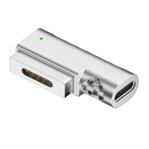 [Vktech] Magnetic Type-C Charging Adapter 100W PD for Air Pro Durable Aluminum Shell and Fast Data Transfer