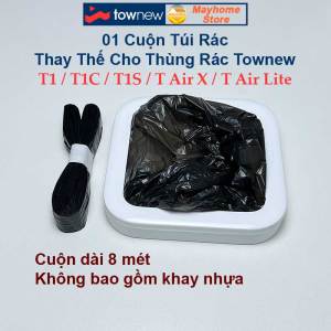 Túi Rác Thay Thế Cho Thùng Rác Townew T1 T1C T1S T Air T Air X T Air Lite Townew T3 không bao gồm khay nhựa///
