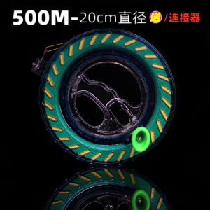 Simple Practical Portable Kite String Windup Wheel Hand Brake Nylon Kite String Anti-Tangle Line Reel for Adults And Kids